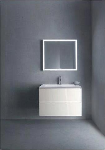 Actual product image Duravit Vanity unit L-CUBE 820x481x550mm white high gloss (48 x 48 x 55 cm)