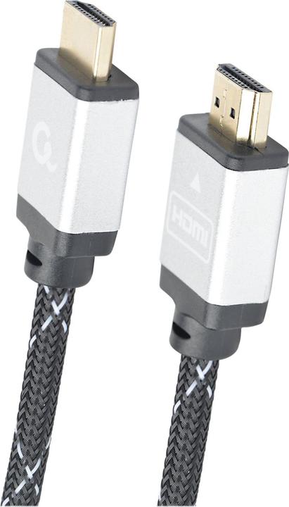 Image du produit Gembird CCB-HDMIL-1M Câble HDMI HDMI Type A (Standard) Gris (1 m)