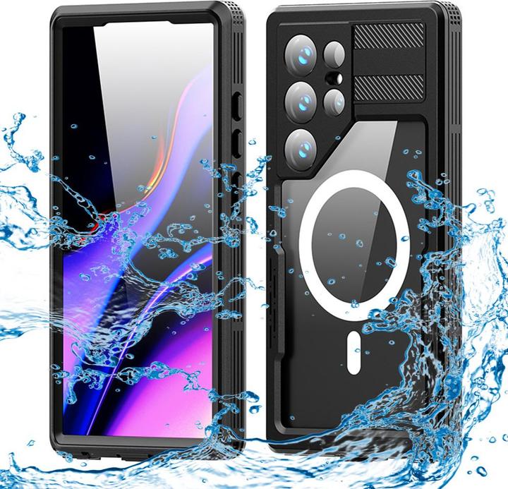 Productafbeelding Shellbox - Waterproof IP68 Case - Samsung Galaxy S24 Ultra - Black (Samsung Galaxy S24 Ultra)