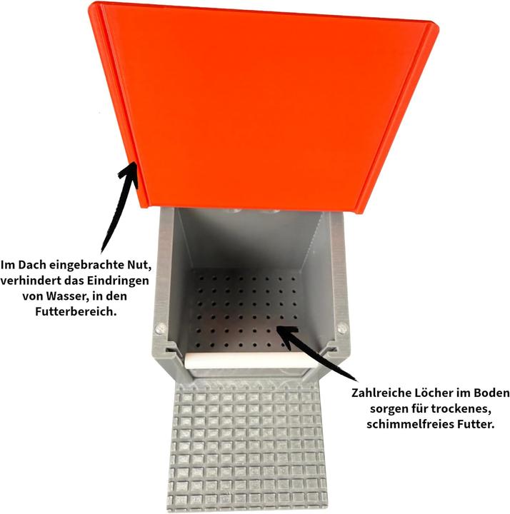 Actual product image Printin3D Eichhörnchen-Futterhaus