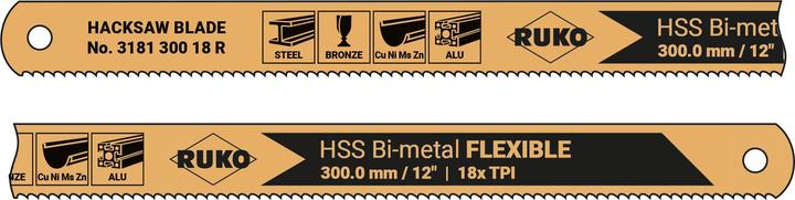 Produktbild Ruko Handsägeblatt HSS bi-flexible