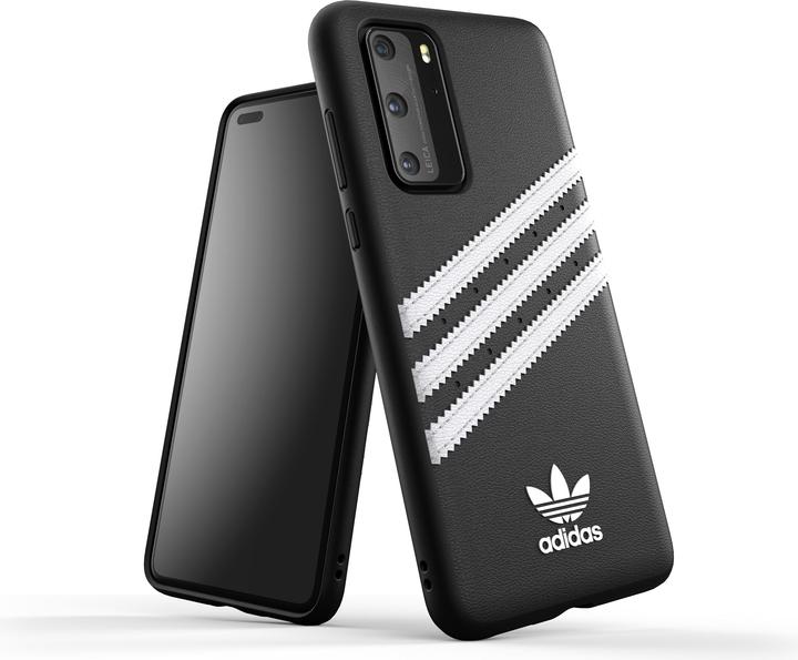 Actual product image adidas Back Cover Moulded PU Huawei P40 Black (Huawei P40)