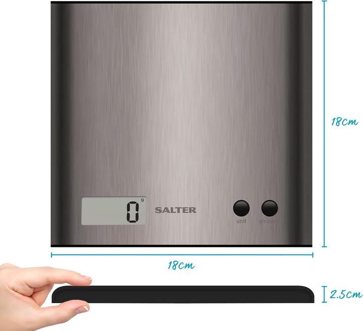 Salter 1087 SSDRCEU16 Pro Silver