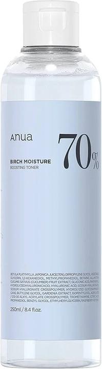 Actual product image Anua Birch 70 Moisture Boosting Toner 250ml (Face toner, 250 ml)