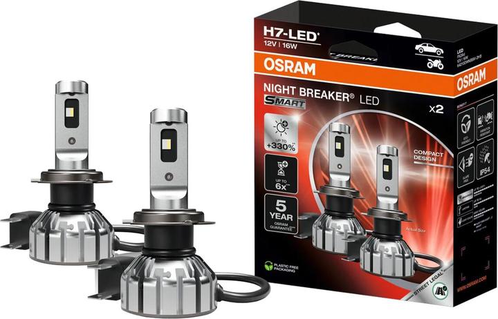 Osram 64210DWNBSM-2HB Lampadina LED H7 16 W 12 V (H7)