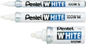 Image du produit Pentel Blanc - Marqueur permanent (Blanc, 2 mm, 1 x)