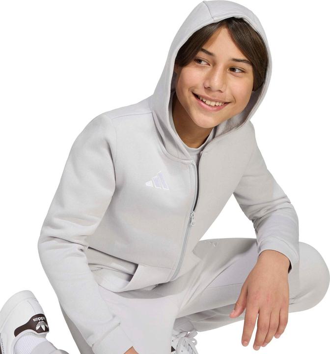 Produktbild Adidas Ent26 Fz Hood Y - tmlggr/white (140)