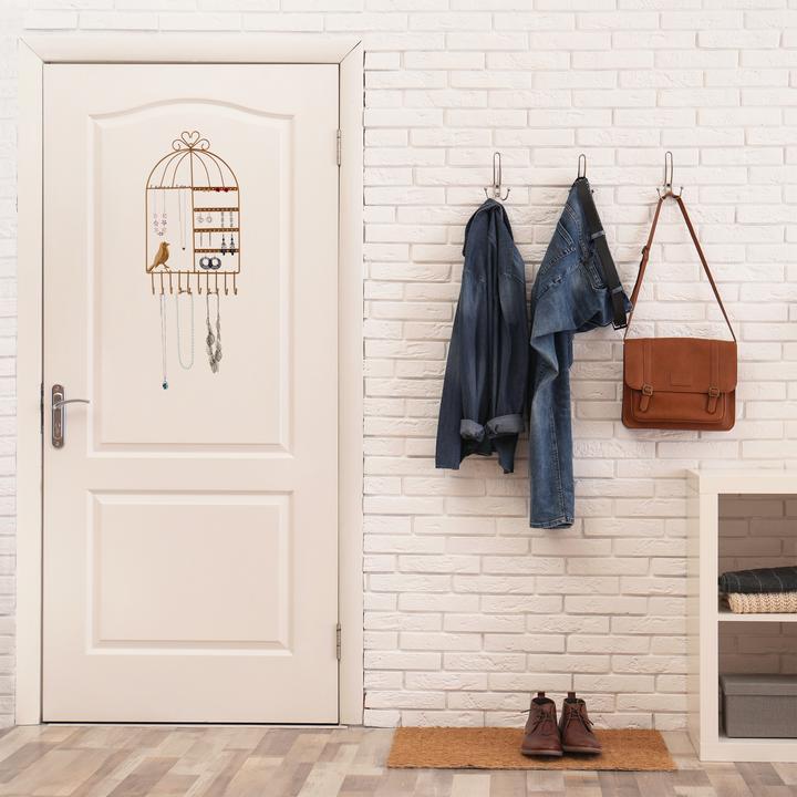Actual product image Relaxdays Jewellery holder wall