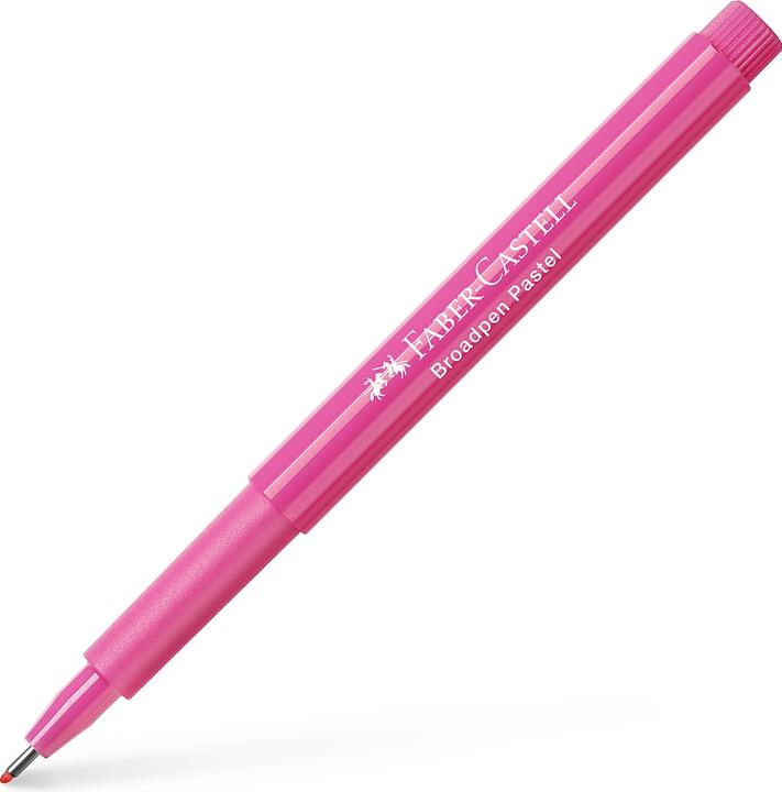 Produktbild Faber-Castell Fineliner Broadpen 1554 0.8 mm, Purpurrosa (Pink, 1 x)