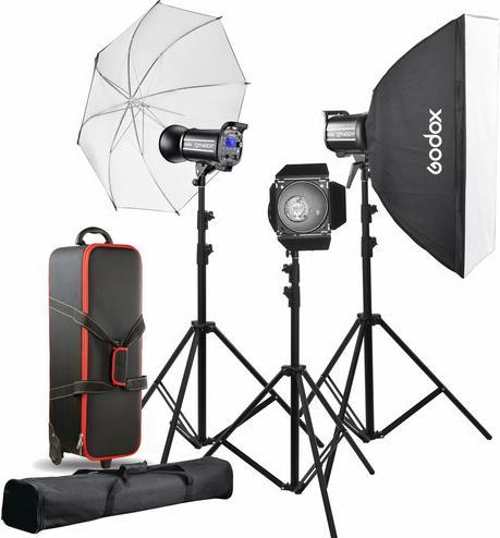 Produktbild Godox QT400IIM-D QTII Flash Kit-3 flash heads