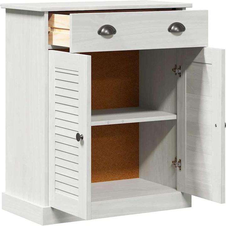 Actual product image vidaXL Badezimmeraufbewahrung (34 x 34 x 80 cm)