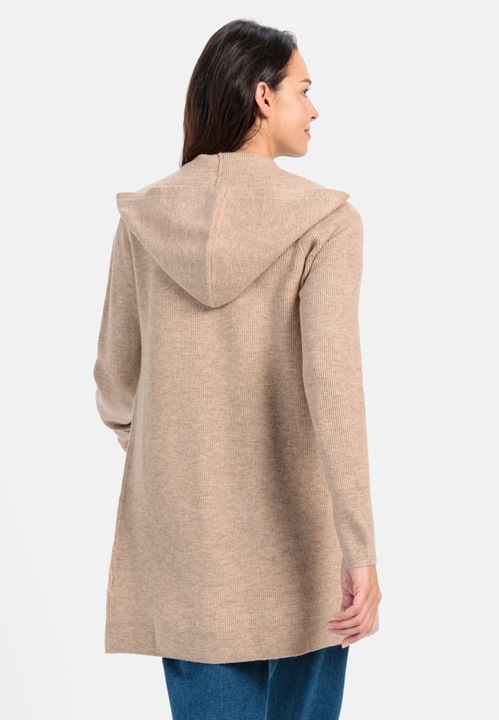 Image du produit Camel Active Long cardigan avec capuche (M)