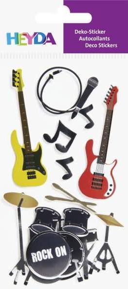 Produktbild Heyda Motivsticker Rock Band