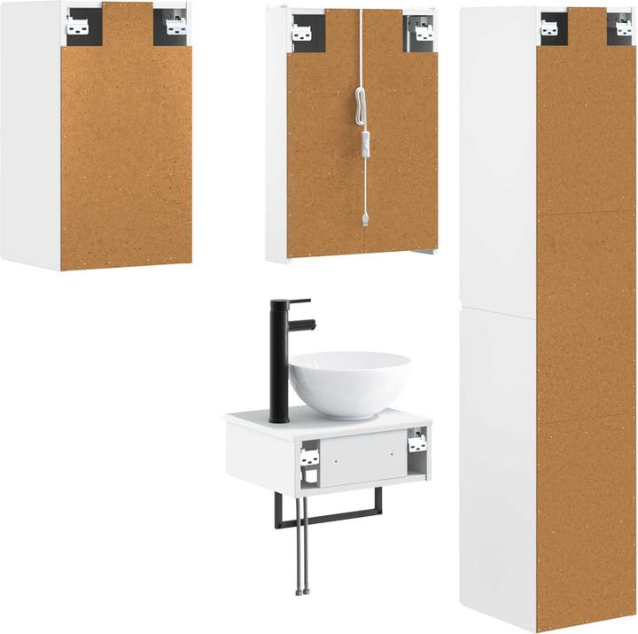 Produktbild vidaXL Badezimmerschrank-Set