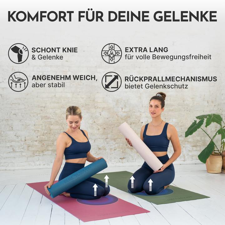 Produktbild Neolymp Yogamatte Taupe (5 mm)