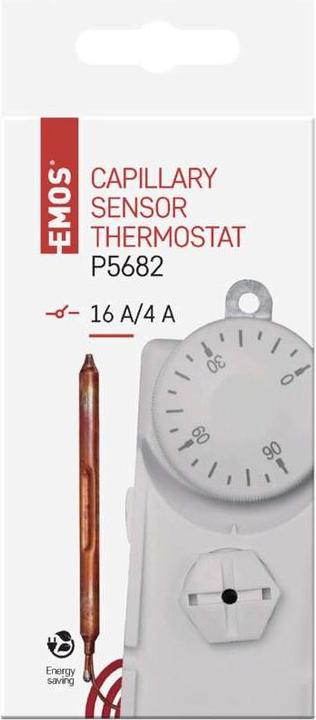 Produktbild Emos Anlege-Thermostat mit Fernfühler P5682, manuell
