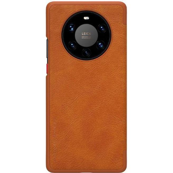 Thumbnail - Nillkin Qin Series (Huawei Mate 40 Pro+), Smartphone Hülle, Braun