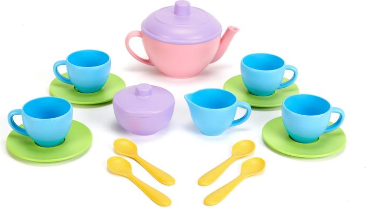 Image du produit Green Toys Set de jeu de thé vert