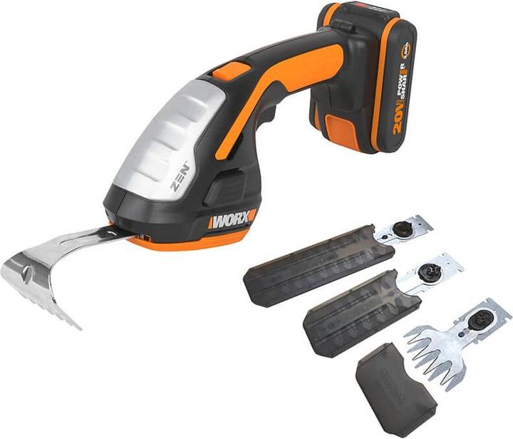 Image du produit Worx Ciseaux sans fil WG801E.5 20 cm (Fonctionnement sur batterie)