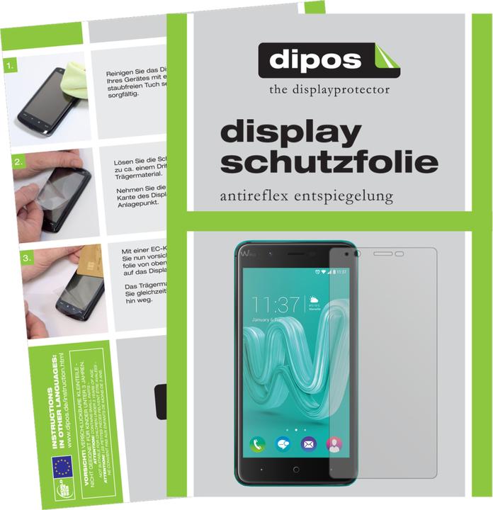 dipos FLEX 2x Pellicola Protettiva opaca per Denver SWK-110, Anti-Riflesso, copertura dello Schermo al 100%, compatibile con le impronte digitali, Pellicola Protettiva dello Schermo a copertura totale