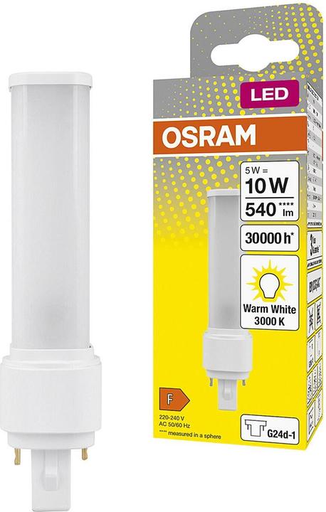 Image du produit Osram Dulux D (G24d-1, 5 W, 540 lm, 1 x, F)