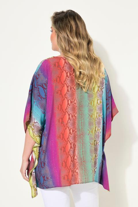 Produktbild Miamoda Blusen-Poncho, oversized, Schlangen-Druck (46)