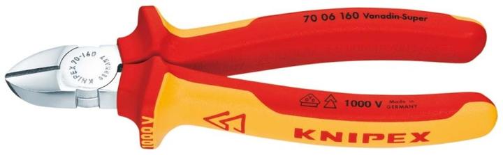 Actual product image Knipex Diagonal Cutter 70 06 160 SB (160 mm)