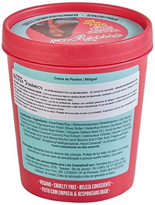 Actual product image Lola Cosmetics Moisturising cream (Hair cream, 450 ml)