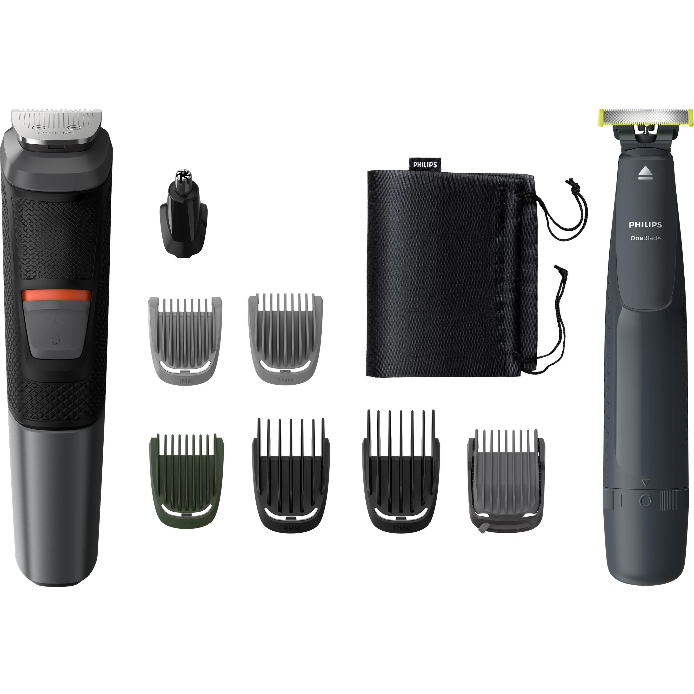 Philips, Trimmer + Haarschneider, MG5720/90 Multigrooming 10 in 1 + OneBlade