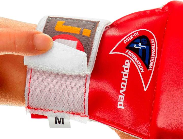Actual product image Ju-Sports Ju-Jutsu hand guard pro red (S)