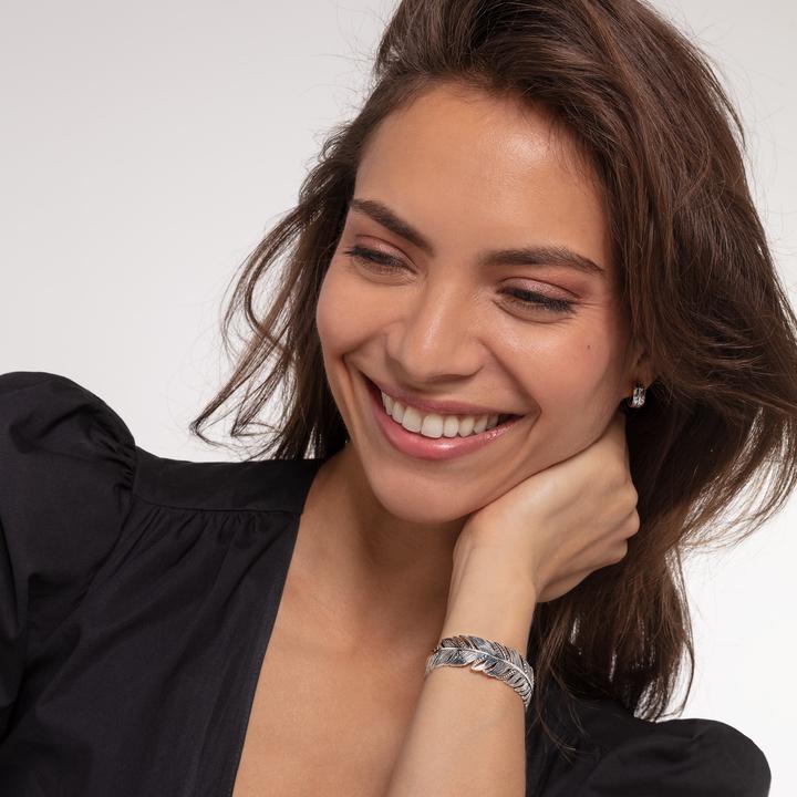 Actual product image Thomas Sabo Bangle spring (17 cm, Sterling silver)