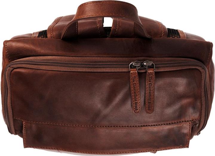 Produktbild Chesterfield Rich Leren Laptop Rugtas - 15,4 inch - Bruin (19 l)