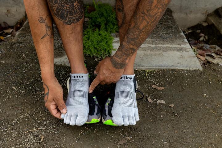 Actual product image Injinji Run Lightweight No-Show (44.5 - 47)