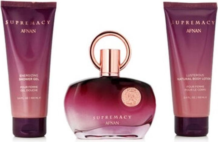 Produktbild Afnan Supremacy Purple EDP 100ml Duschgel 100ml Körperlotion 100ml (Körperpflegeset)