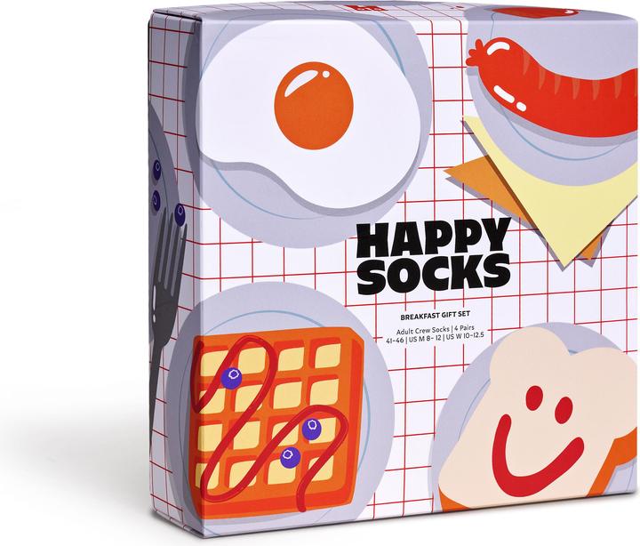 Produktbild Happy Socks Breakfast Gift Set (4er Pack, 41 - 46)