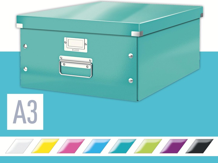 Image du produit Leitz Boîte de rangement WOW Click & Store (A3)