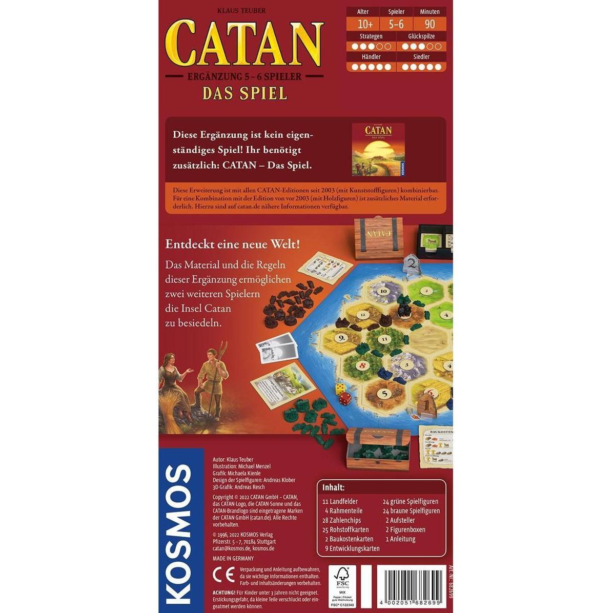 Thumbnail - Kosmos Catan - Ergänzung (Deutsch)
