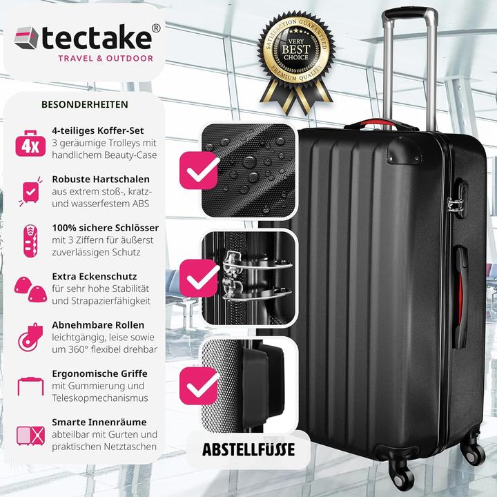 Produktbild tectake Schwarz | Nr. 403412 (90 l)