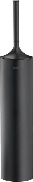 Duravit Brush set Starck T floor standing black matt