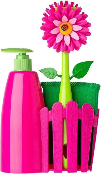 Immagine prodotto Vigar Set maggiordomo lavello trogolo Flower Power Fucsia