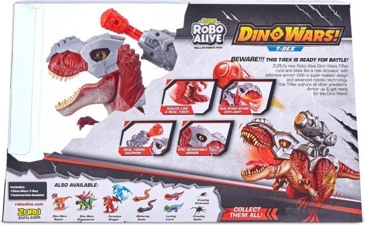 Actual product image Zuru Robo Alive - Dino Wars T-Rex (20195)