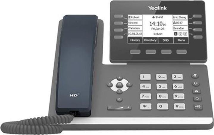 Yealink Combiné de rechange pour SIP-T53 / T53W / T54 / T54W Noir