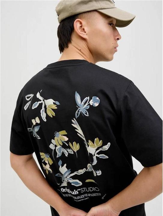 Produktbild Jack & Jones Rückenprint Rundhalsausschnitt T-shirt T-shirt (L)