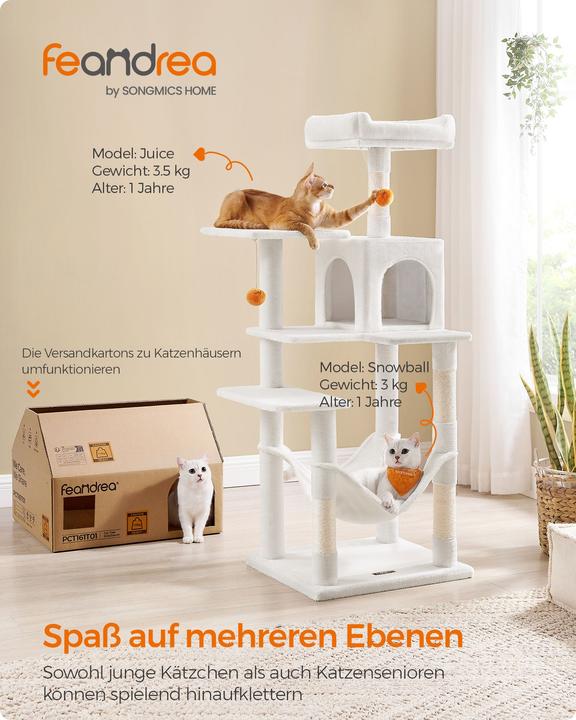 Actual product image Feandrea Tiger (143 cm, White)