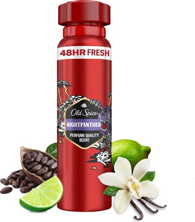 Image du produit Old Spice Déodorant spray NightPanther (déodorant pour le corps en spray) 150 ml (Spray, 150 ml)
