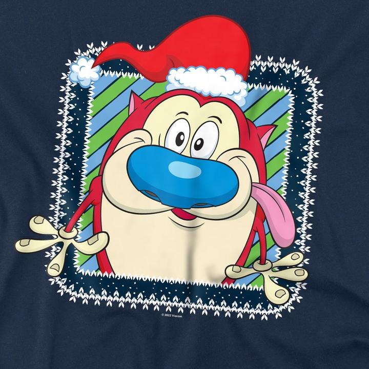 Produktbild Ren & Stimpy Festive TShirt weihnachtliches Design (XXL)