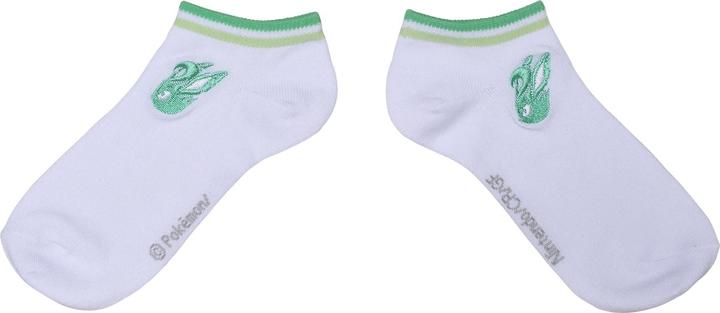 Actual product image Pokémon Leafeon Socks (23-25cm) (Single pack, 36 - 42)