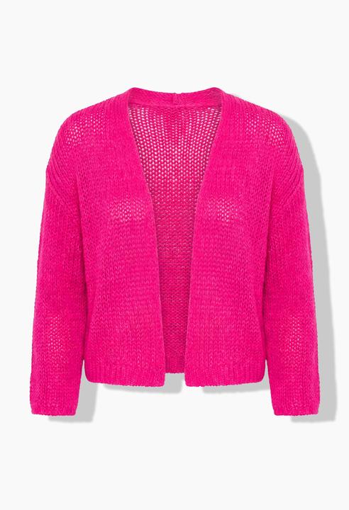 Produktbild Angel of Style Lochstrick-Jacke, oversized, offene Form, 3/4-Ärmel (42)