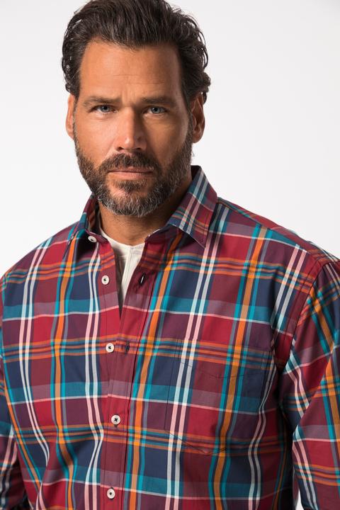 Produktbild JP1880 Karohemd, Langarm, Kentkragen, Modern Fit (3XL)