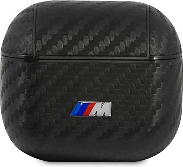 Actual product image BMW BMA3WMPUCA AirPods 3 cover czarny/black PU Carbon M Collection (Headphone bag)
